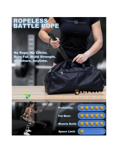 Cuerdas de Batalla Sin Cuerda UIFGVJH con Peso 1.70 kg 2