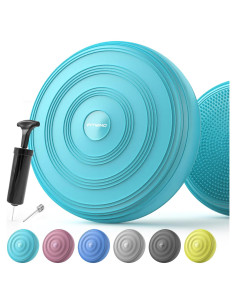 Cojín Inflable Antideslizante FITMIND 33cm para Postura y Fitness
