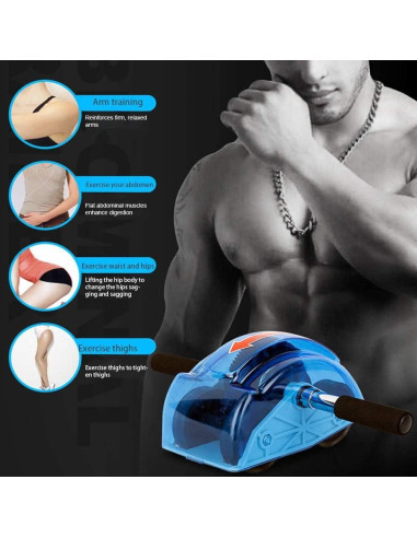 Rodillo Abdominal YtotY 40x16cm 4 Ruedas para Ejercicio