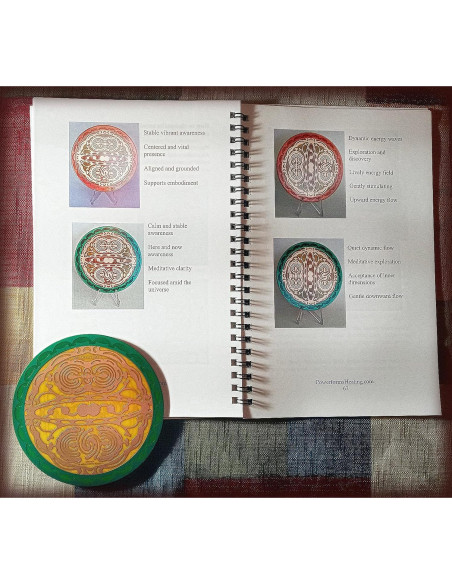 Disco de Equilibrio del Alma Powerforms 10 cm Cobre Sanación