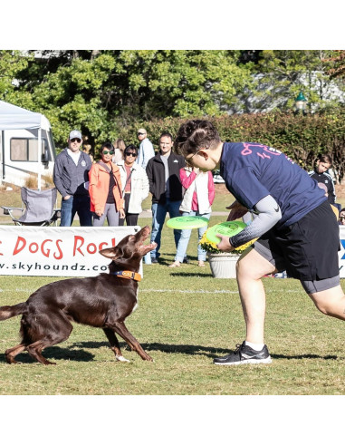 Disco Volador para Perros Hyperflite K-10 Jawz 22.23 cm