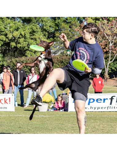 Disco Volador para Perros Hyperflite K-10 Jawz 22.23 cm