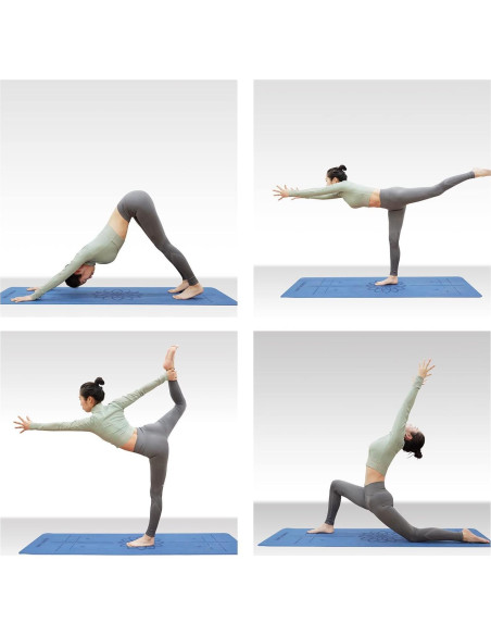 Mat de Yoga Mat Block Antideslizante 182.88x60.96cm TPE