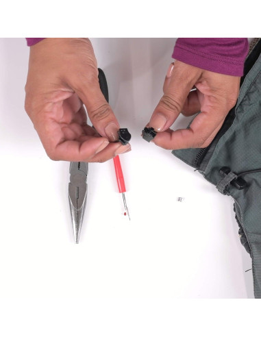 Kit de Reparación de Cremallera GEAR AID 20 Piezas Universal