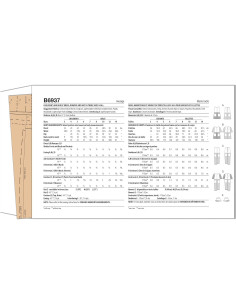 Kit de Patrón de Costura Butterick B6937 para Niños 3-6 Años 2