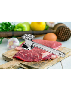 Martillo para ablandar carne Alpine Cuisine 24.13 cm aluminio 2