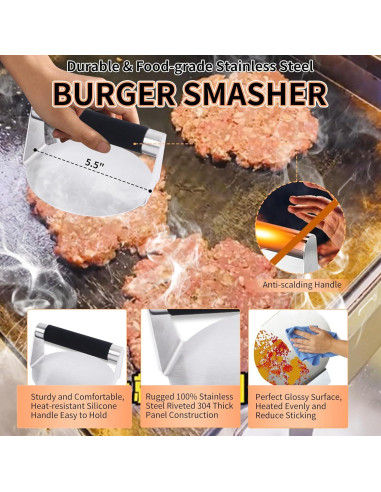 Kit de Accesorios para Plancha Ueimuzrok 30 Piezas BBQ