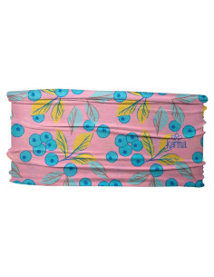 Diadema delgada para mujeres Karma - Rosa y azul - 100% poliéster