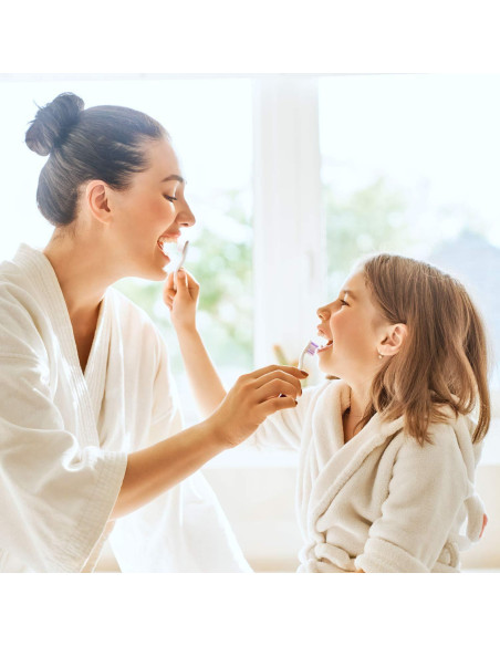 Cepillo de Dientes de Bambú Rain para Bebés - Cerdas Suaves