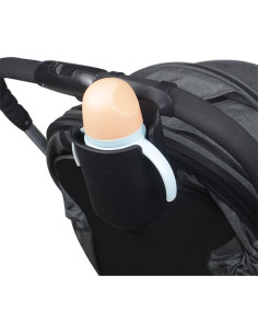 Soporte para Taza y Almacenamiento LIANXUE Negro para Cochecito 2
