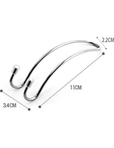 Ganchos para Reposacabezas de Coche DazzyD - Paquete de 4 2