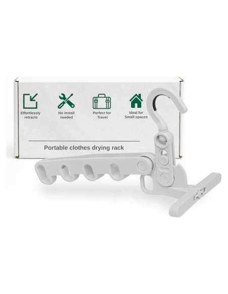 Estante Plegable para Secar Ropa GorillaLine GLINEGO - Portátil y Compacto