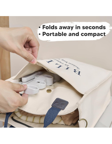 Estante Plegable para Secar Ropa GorillaLine GLINEGO - Portátil y Compacto