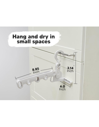 Estante Plegable para Secar Ropa GorillaLine GLINEGO - Portátil y Compacto