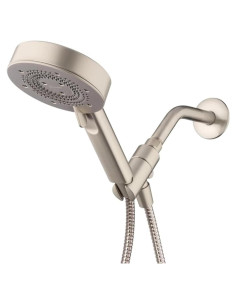 Cabezal de Ducha de Mano Brondell Nebia Yuba Níquel Cepillado 5 Configuraciones