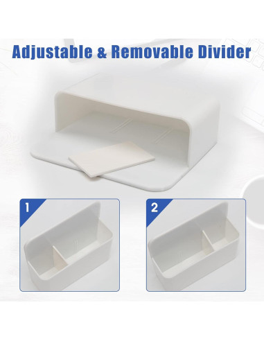 Soporte Magnético para Marcadores Catcan - 2 Piezas Blanco