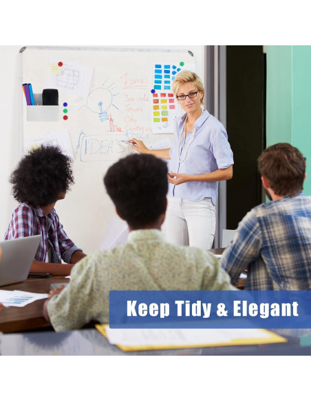 Soporte Magnético para Marcadores Catcan - 2 Piezas Blanco