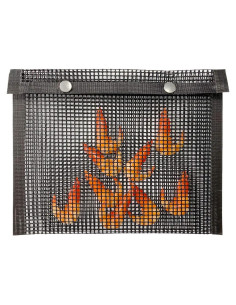 Bolsa de Malla para Parrilla BBQ Bacacoo 27x22 cm Antiadherente