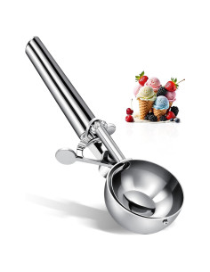 Cucharón para Galletas Soobeeke 60 ml Acero Inoxidable Ergonómico