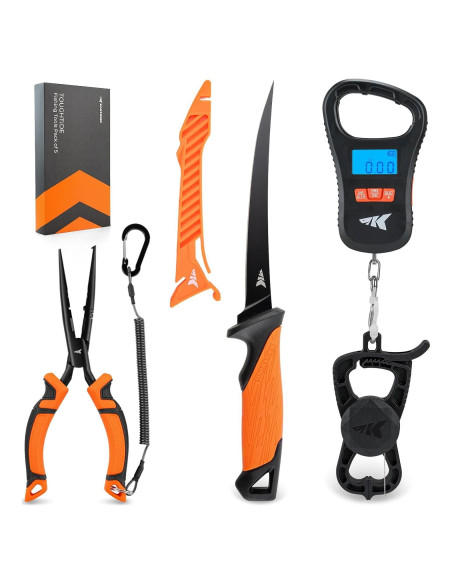Kit de Herramientas de Pesca KastKing ToughTide 5 Piezas