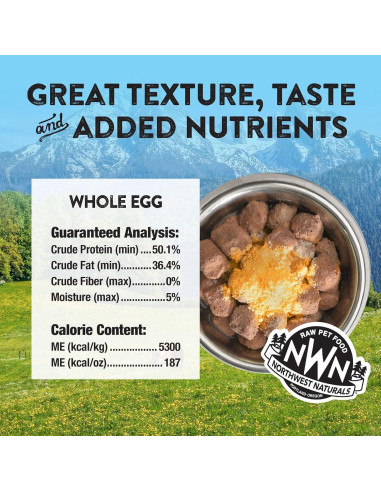 Huevo de Pollo Entero Liofilizado Northwest Naturals 113 g