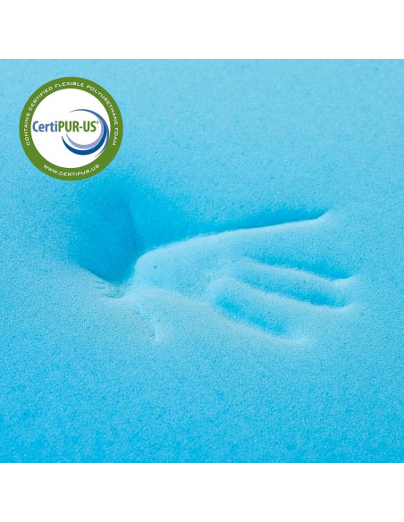 Colchón Topper Espuma Memoria Hokway 4 Pulgadas Individual