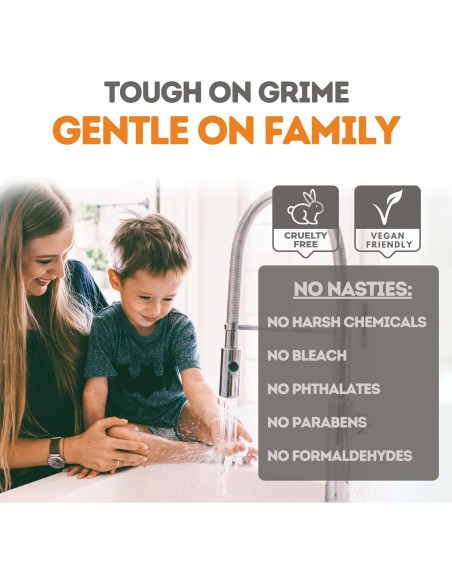 Hojas de detergente para lavavajillas Bubbleburps 64 unidades