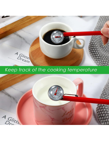 Termómetro de Cocina Xuhal Acero Inoxidable 3 Pcs 12.5 cm