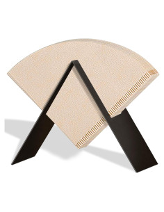 Portafiltros de Café Cono Negro Genérico Metal 19 cm