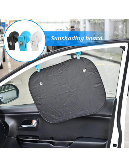 Clip de Billetes con Ventosa BELOMI 2 Pcs Negro