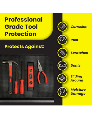 Forro Antideslizante Zerust 299.72 x 57.15 cm para Herramientas