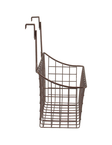 Cesta Colgante Spectrum Mediana de Alambre Bronce para Cocina y Baño