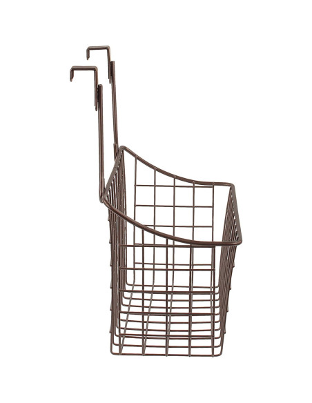 Cesta Colgante Spectrum Mediana de Alambre Bronce para Cocina y Baño