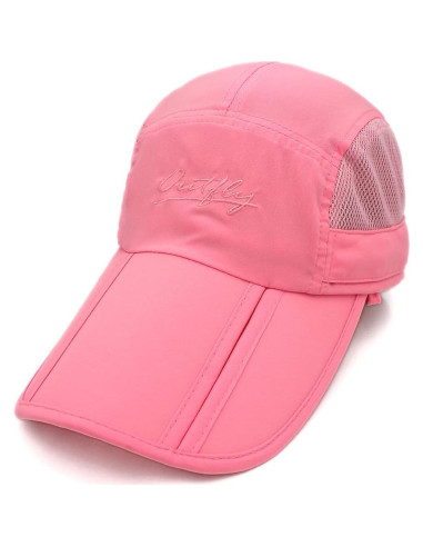 Gorra de sol plegable Connectyle con máscara facial UPF 50+