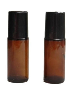 Set de 2 Botellas de Vidrio Reutilizables 50ml Zenarao con Rodillo 2