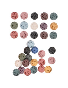 33 Perlas de Lava Volcánica Difusoras Ipetboom para Aromaterapia