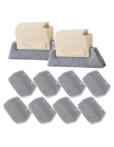 Juego de Cepillos de Limpieza de Ranuras CTFRQC 12 Piezas