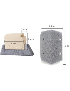 Juego de Cepillos de Limpieza de Ranuras CTFRQC 12 Piezas 2