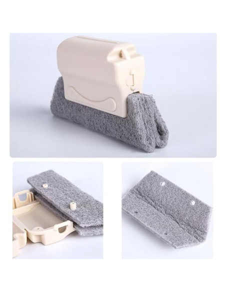 Juego de Cepillos de Limpieza de Ranuras CTFRQC 12 Piezas