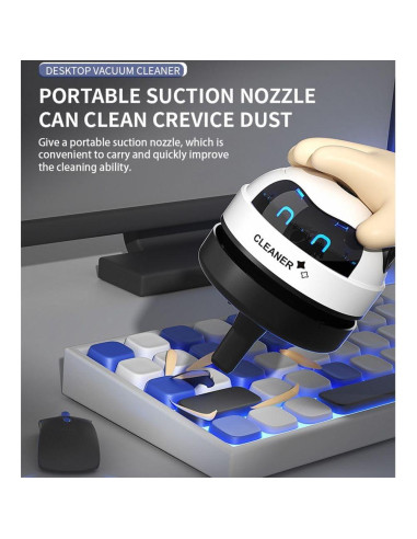 Aspiradora de Escritorio ARTopet para Pintura de Diamante USB