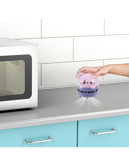 Aspiradora Mini Homoyoyo Portátil de Escritorio Violeta