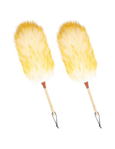 Plumero de lana de cordero MehelloFeather 20 cm - 2 piezas