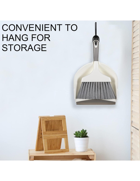 4 Sets Mini Escoba y Recogedor Zopeal para Limpieza Hogar