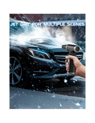 Soplador de Aire Comprimido Eléctrico Mershgaya 33,000 RPM