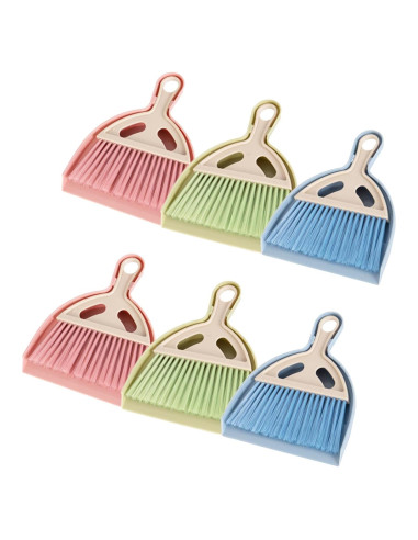 Juego de 6 Piezas de Mini Escoba y Recogedor SHANDERBAR