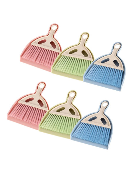 Juego de 6 Piezas de Mini Escoba y Recogedor SHANDERBAR