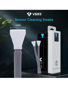 Kit de Limpieza de Sensor de Cámara VSGO 12 Piezas 16mm 2