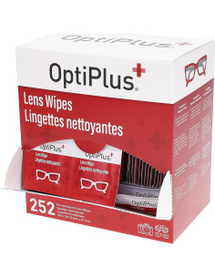 Toallitas de Limpieza para Lentes OptiPlus - 252 Unidades 2