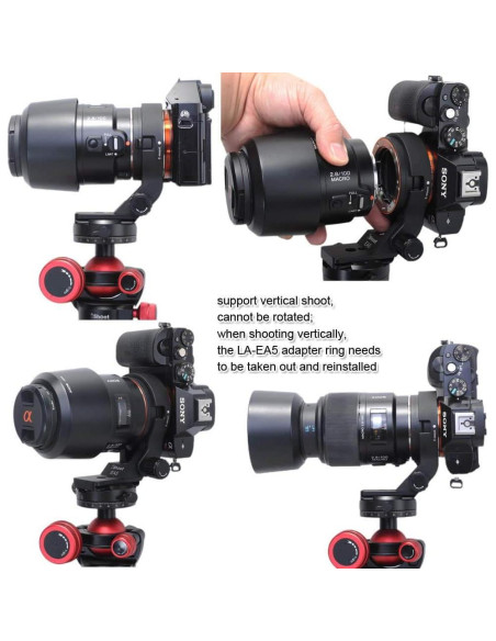 Anillo de Montaje en Trípode iShoot IS-EA5 para Sony LA-EA5