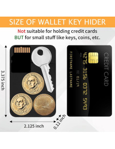 Sujeta Llaves Plano Sorftin - Funda Minimalista 8.5x5.4cm 2